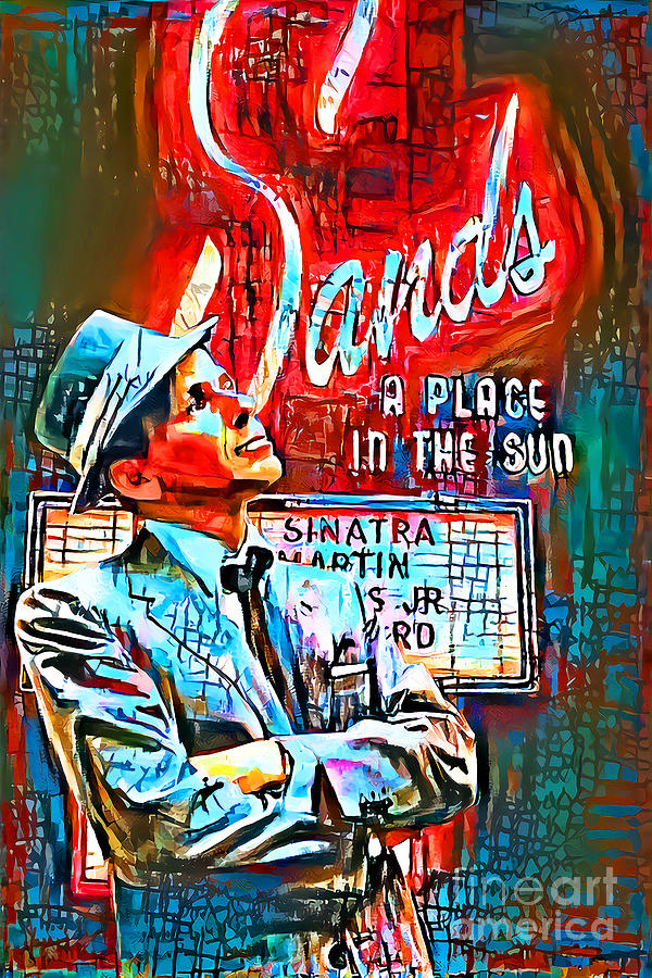 Frank Sinatra I Did It My Way In Primitive Brutalism 20210109 Photograph by Wingsdomain Art and Photography
