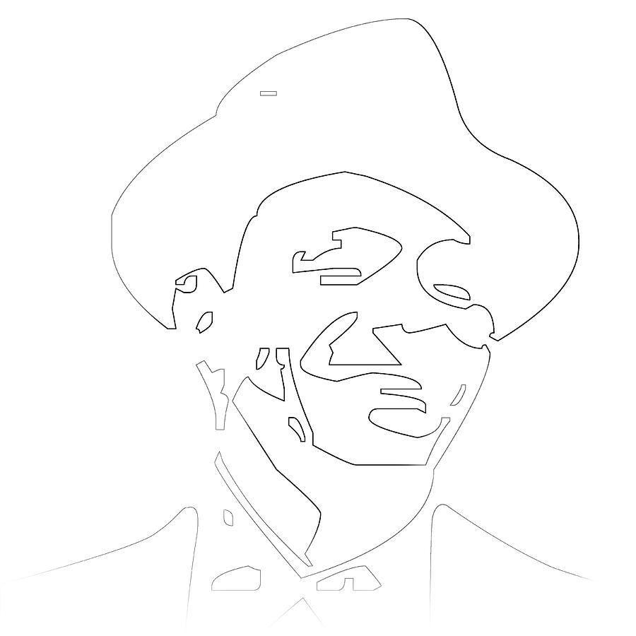 Frank Sinatra Digital Art by Naxart Studio