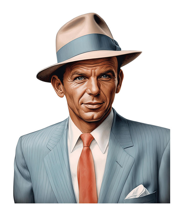 Swinging Serenade, The Sinatra Stylization Digital Art by Vincent