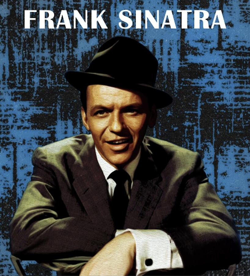 Frank Sinatra Digital Art by Yazmin Hermiston - Fine Art America