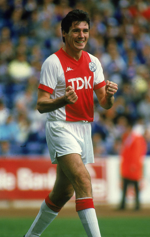 Frank Stapleton of Ajax Photograph by Russell Cheyne