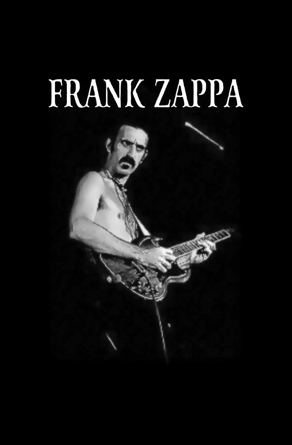 Frank Vincent Zappa musican Digital Art by David Marshall | Fine Art ...