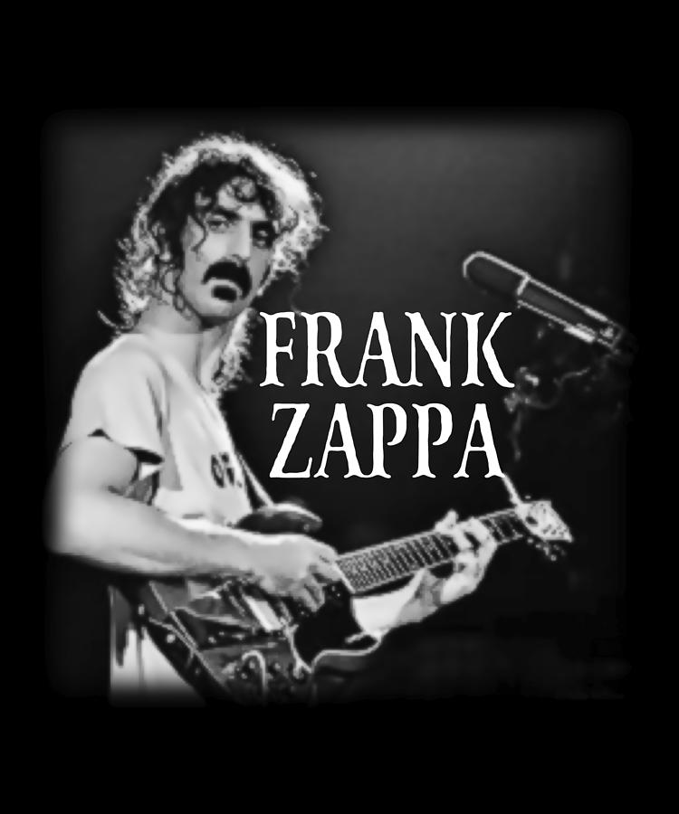 Frank Zappa Bw Digital Art by Tocco Rebecca | Pixels