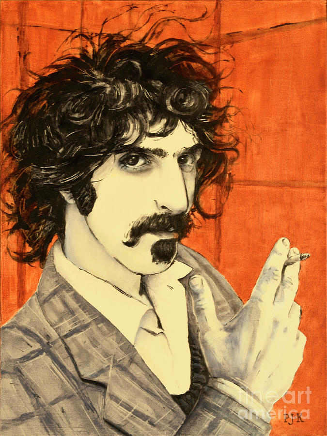 Frank Zappa Painting by PJ Kirk