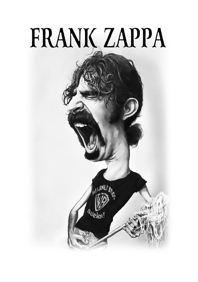 Frank Zappa Rock Digital Art