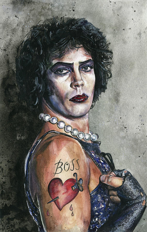 Frank-N-Furter Painting by Nate Michaels - Pixels