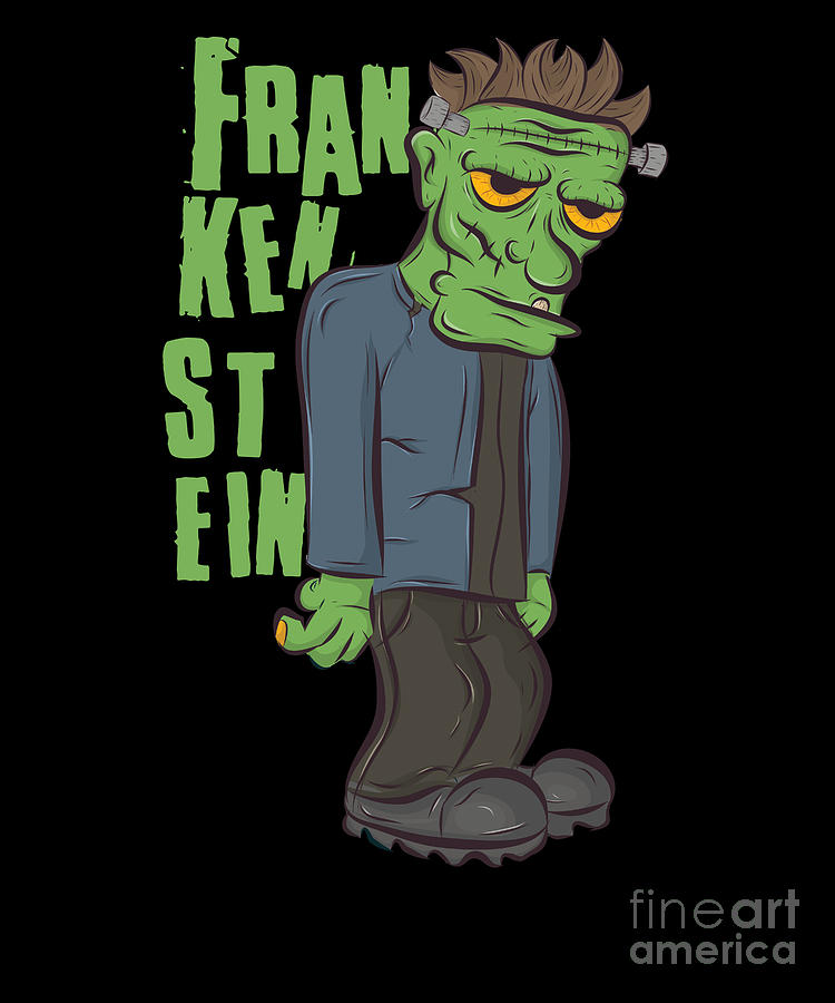 Frankenstein Monster Halloween Digital Art by Thomas Larch - Fine Art ...