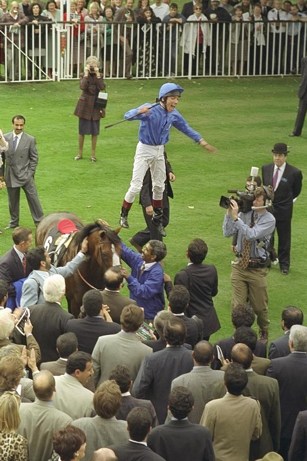 Frankie Dettori Seven Winners Photograph by Getty Images
