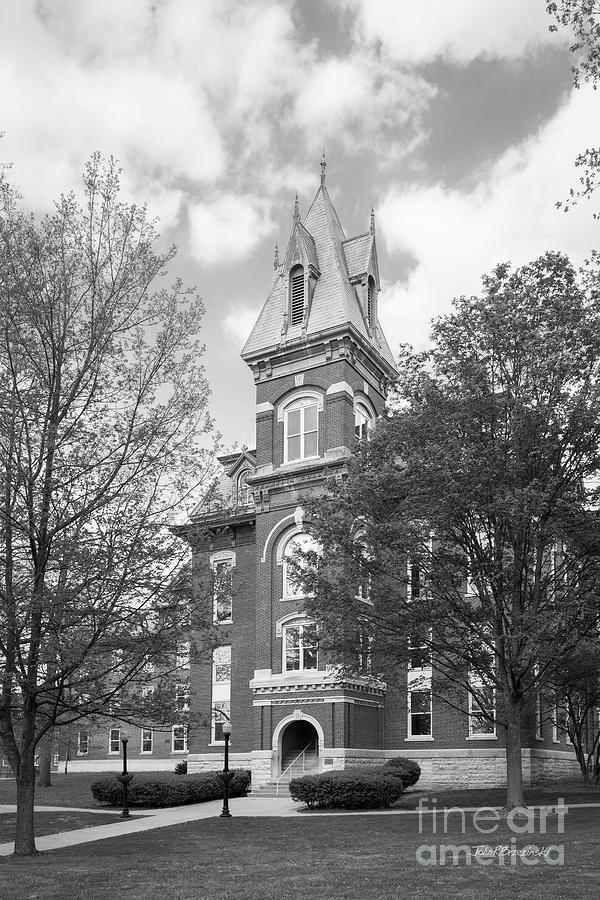 Franklin College Old Main Vertical Photograph by University Icons