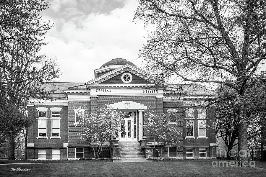Franklin College Shirk Hall Photograph by University Icons