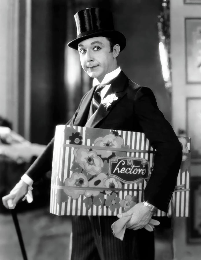 FRANKLIN PANGBORN in A BLONDE FOR A NIGHT -1928-, directed by F. MCGREW WILLIS and E. MASON HOPPER. Photograph by Album