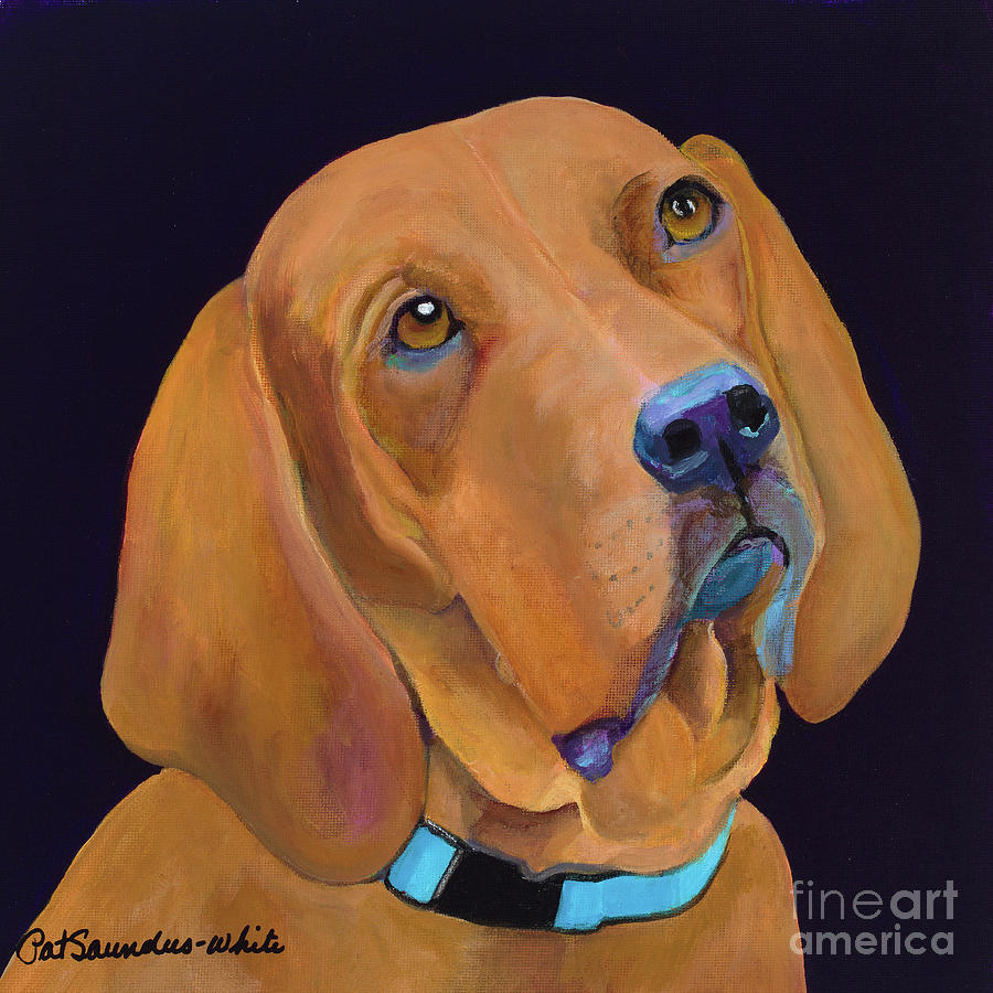 Franklin Painting by Pat Saunders-White