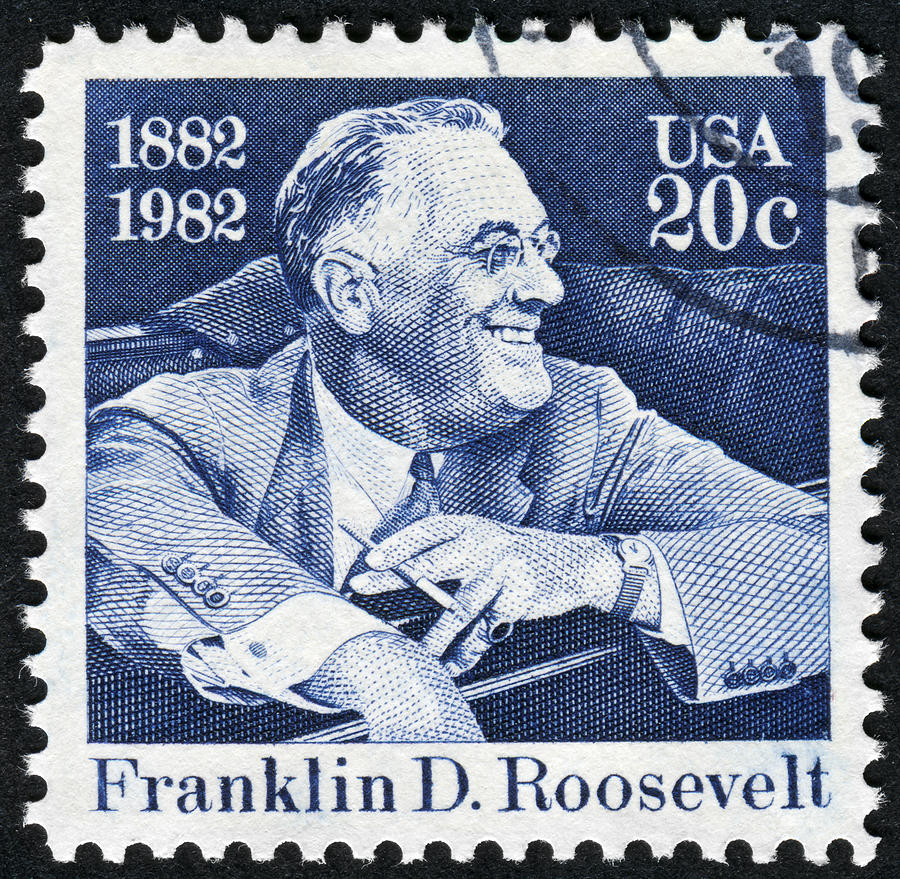 Franklin Roosevelt Stamp Photograph by Traveler1116
