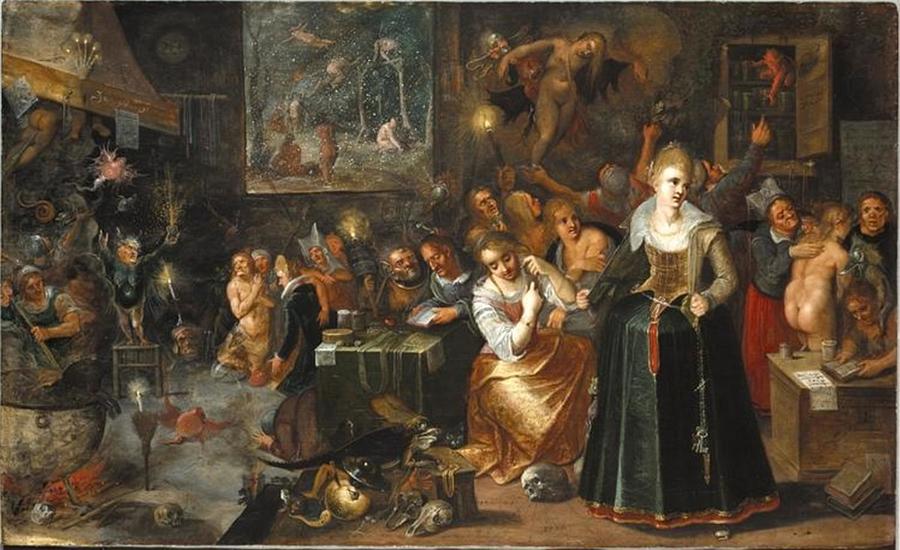 Frans Francken the Younger - The witches' Sabbath Painting by Les ...