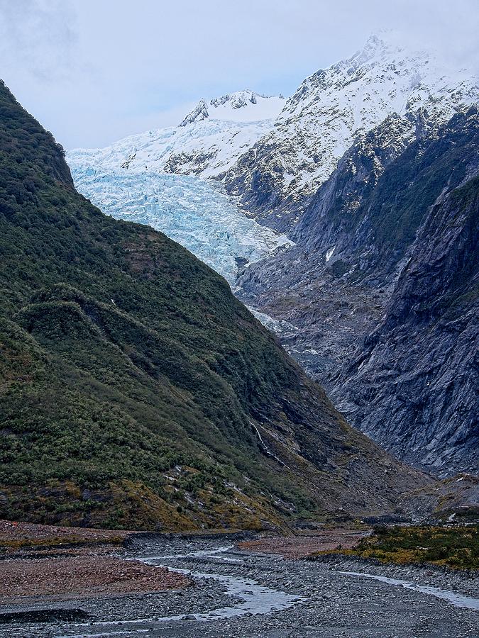 Franz Josef Glacier, South Island, New Zealand Photograph by Steven Ralser