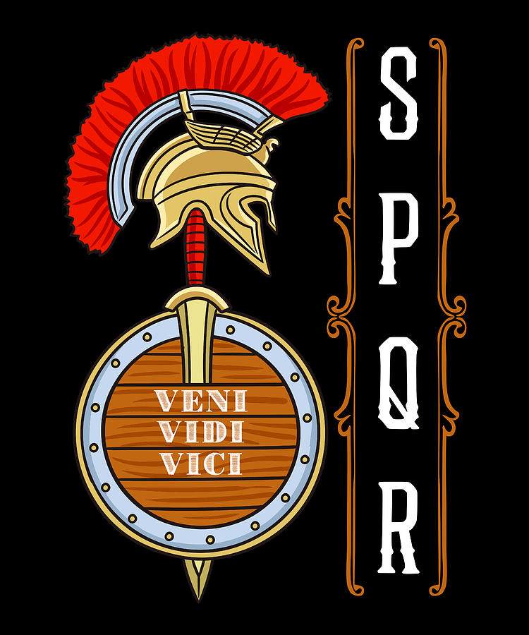 Veni Vidi Vici Classic Round Sticker