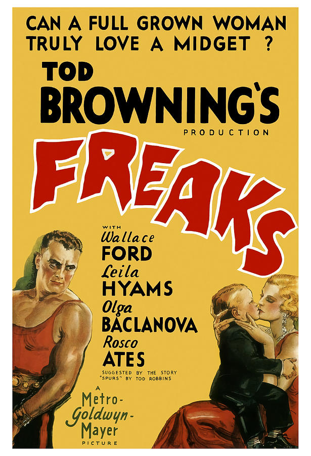 Freaks 1932 Poster stars Painting by Turner Joanne | Fine Art America