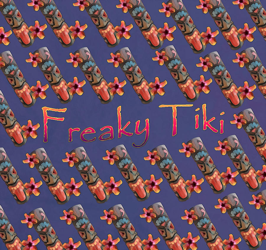 Freaky Tiki Mask Photograph by Anthony Jones