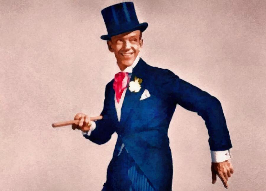 Fred Astaire Digital Art by Abelardo Bell