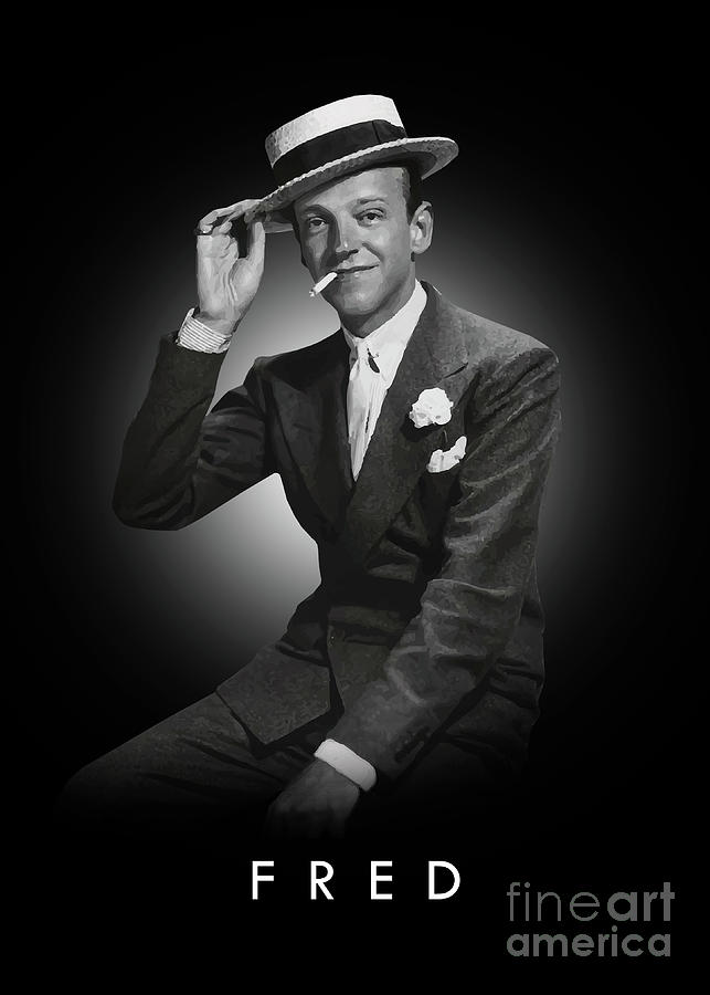 Fred Astaire Digital Art by Bo Kev - Fine Art America