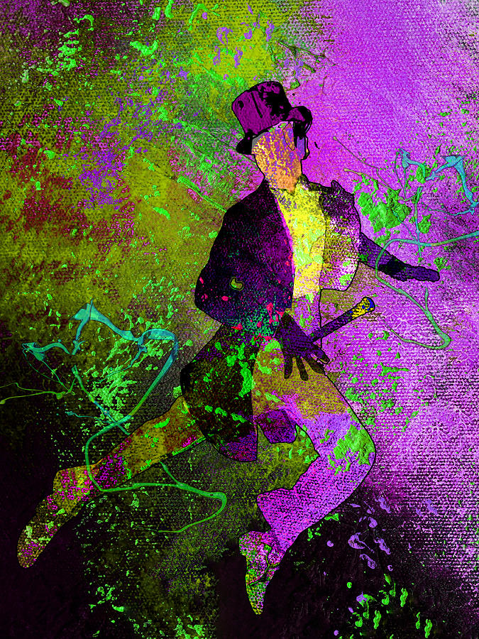 Fred Astaire Dream Mixed Media by Miki De Goodaboom