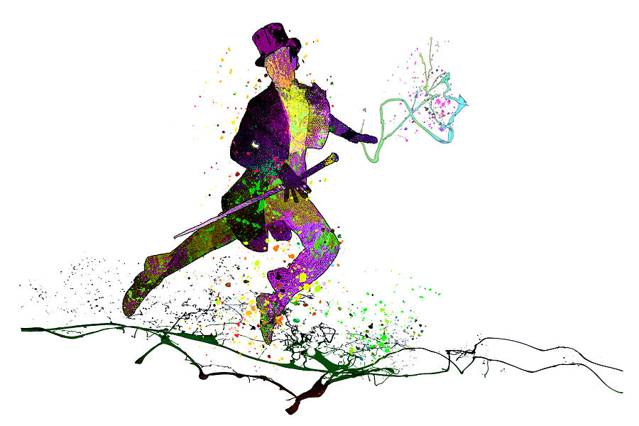 Fred Astaire 01 Mixed Media by Miki De Goodaboom