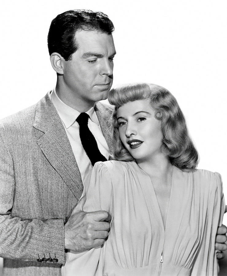 Fred Macmurray And Barbara Stanwyck In Double Indemnity 1944 Directed By Billy Wilder 
