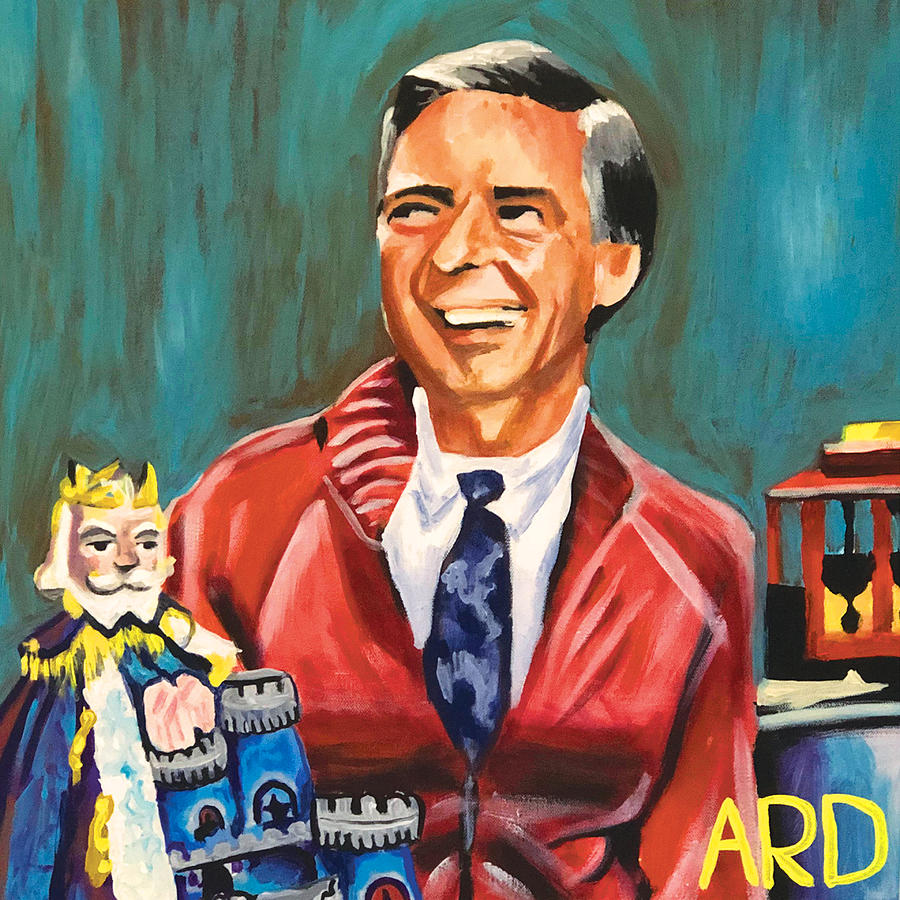 Pittsburgh Painting - Fred Rogers by Patrick Ard