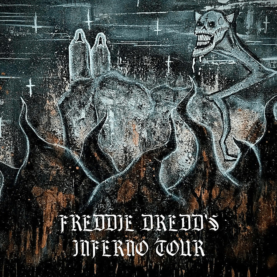 Freddie Dredd Inferno Tour 2023 Iy22 Digital Art by Indah Yose Fine