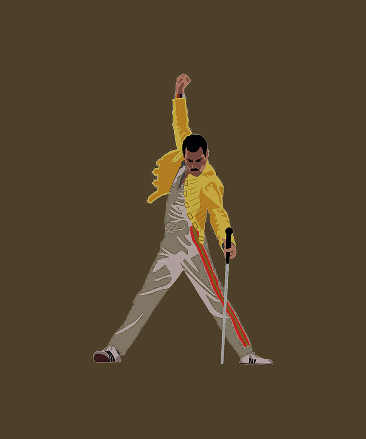 Freddie in pose Classic Painting by Davies Yvette | Pixels