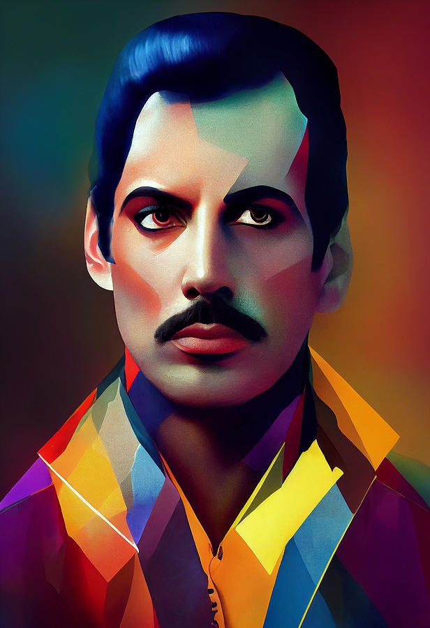 Freddie Mercury Collection 1 Mixed Media by Marvin Blaine