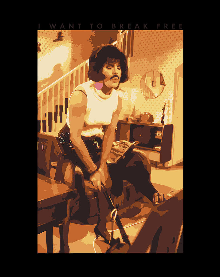 freddie mercury i want to break free pictures