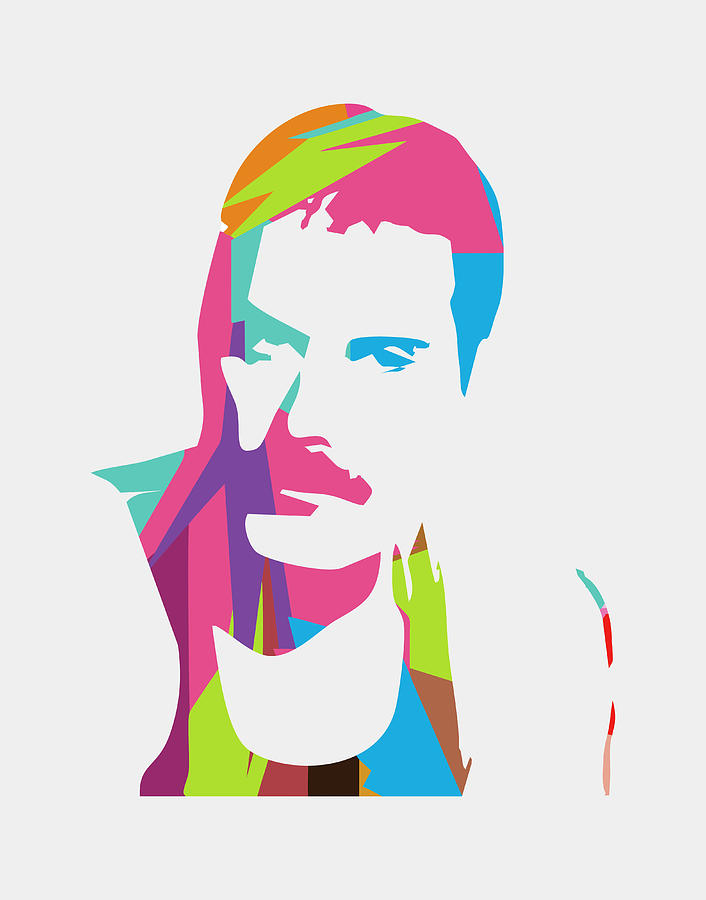 Freddie Mercury Pop Art Digital Art