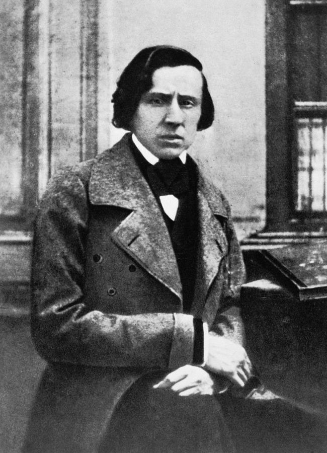 Frederic Chopin, 1849 Photograph by Granger