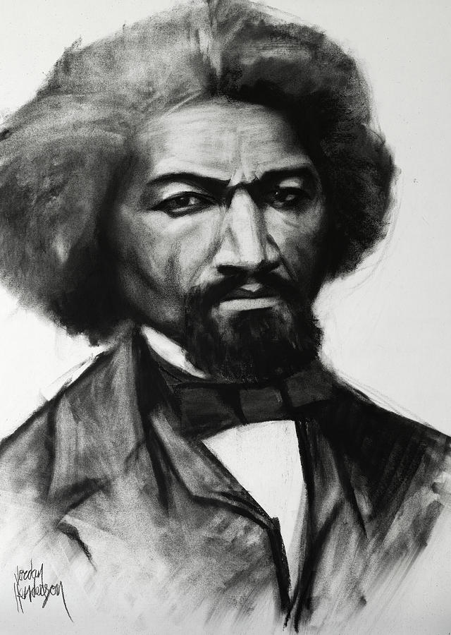 Frederick Douglass Drawing by Jordan Henderson