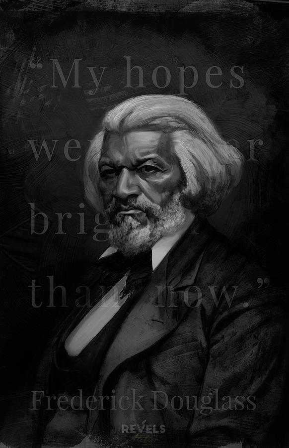 Frederick Douglass Digital Art by Robert Revels - Fine Art America