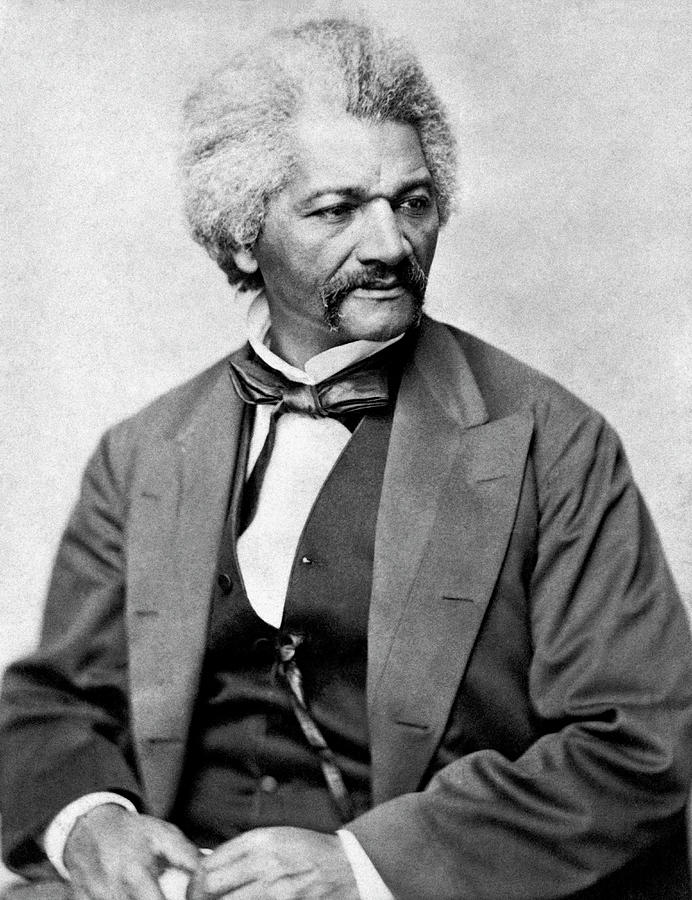 Frederick Douglass Photograph by War Is Hell Store