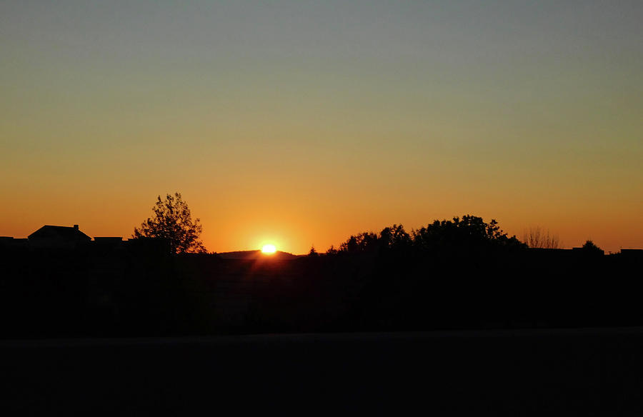 Frederick Maryland Sunset from Highway Photograph by Emmy Marie Vickers