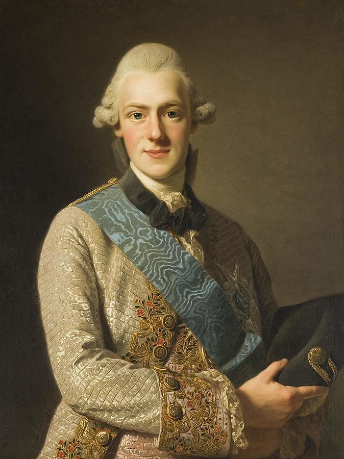 Fredrik Adolf 1750-1803 prins av Sverige Gustav I II s bror Duke ...