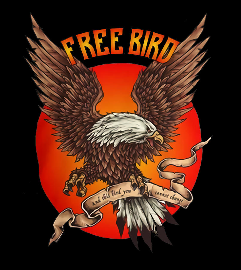 Free Bird Logo - Lynyrd Skynyrd Digital Art By Finley Boyle | Fine Art ...