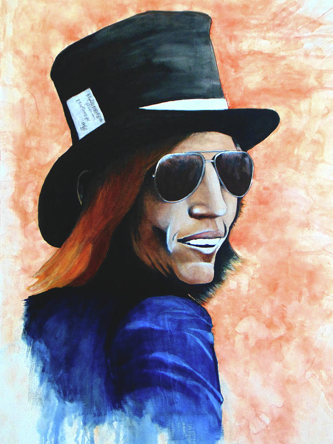 Free falling tom petty painting by william walts fine art america