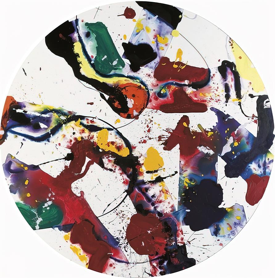 Free Floating Clouds- Sam Francis 1980 Painting by Emma Ava - Fine Art ...