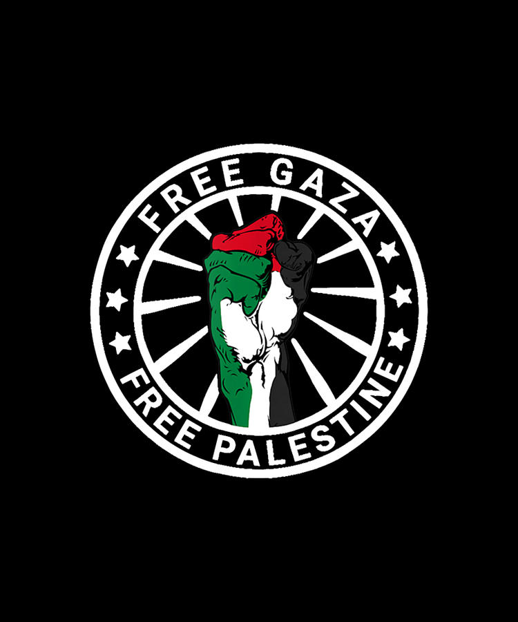 Free Gaza Free Palestine Fist Palestinian Flag Jewelry by Tinh Tran Le ...