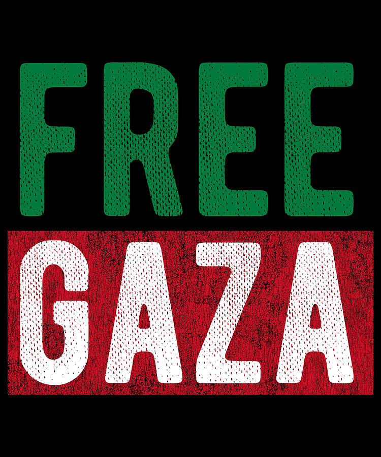 Free Gaza Palestine Digital Art by Flippin Sweet Gear
