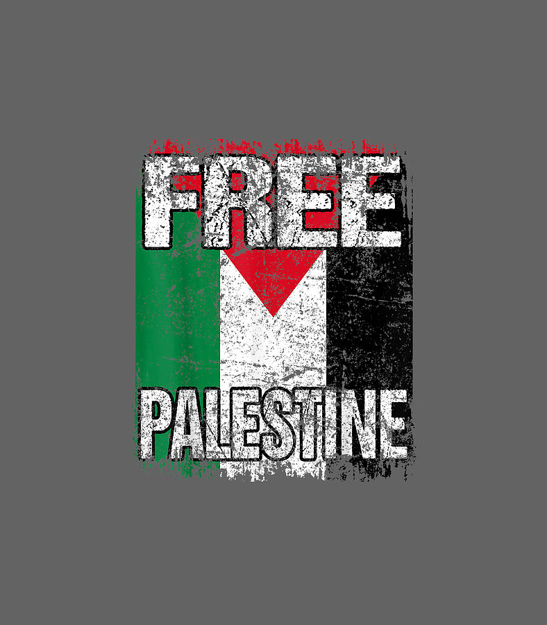 FREE PALESTINE FLAG Vintage BIG PALESTINE FLAG Digital Art by Brock ...