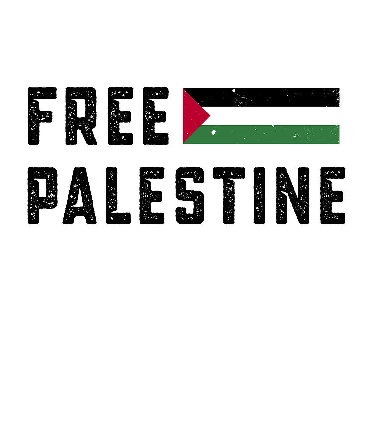 Free Palestine Gaza Flag Arabic freedom Digital Art by P A - Fine Art ...