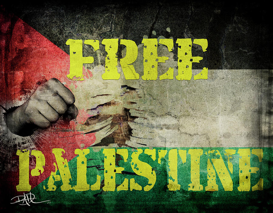 Free Palestine Digital Art by Ricardo Dominguez - Fine Art America