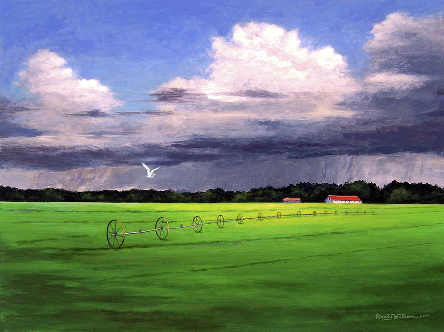 Free Rain Painting by Randy Welborn