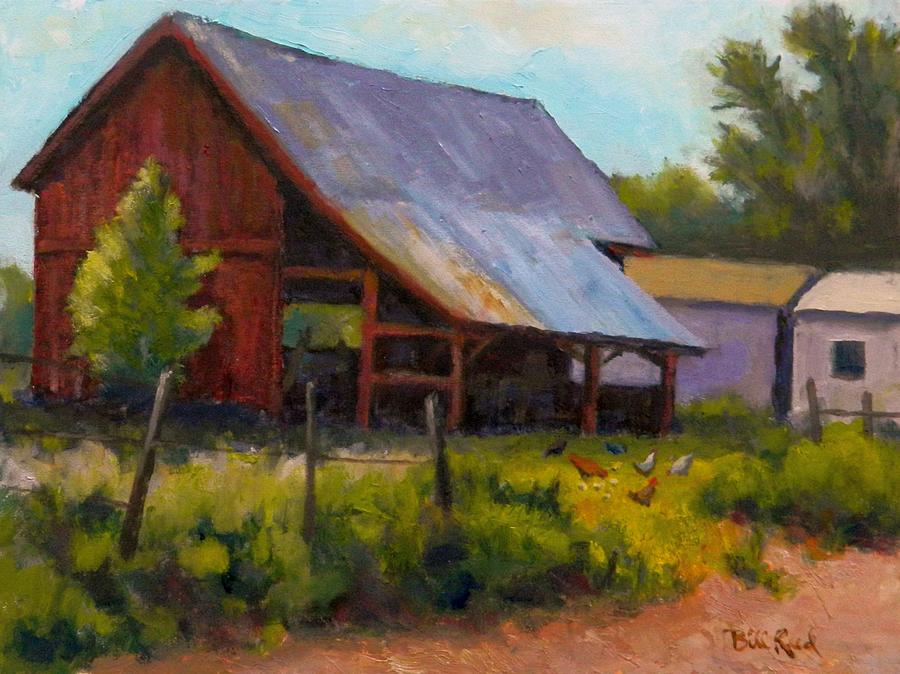 Barn Painting - Free Range by William Reed