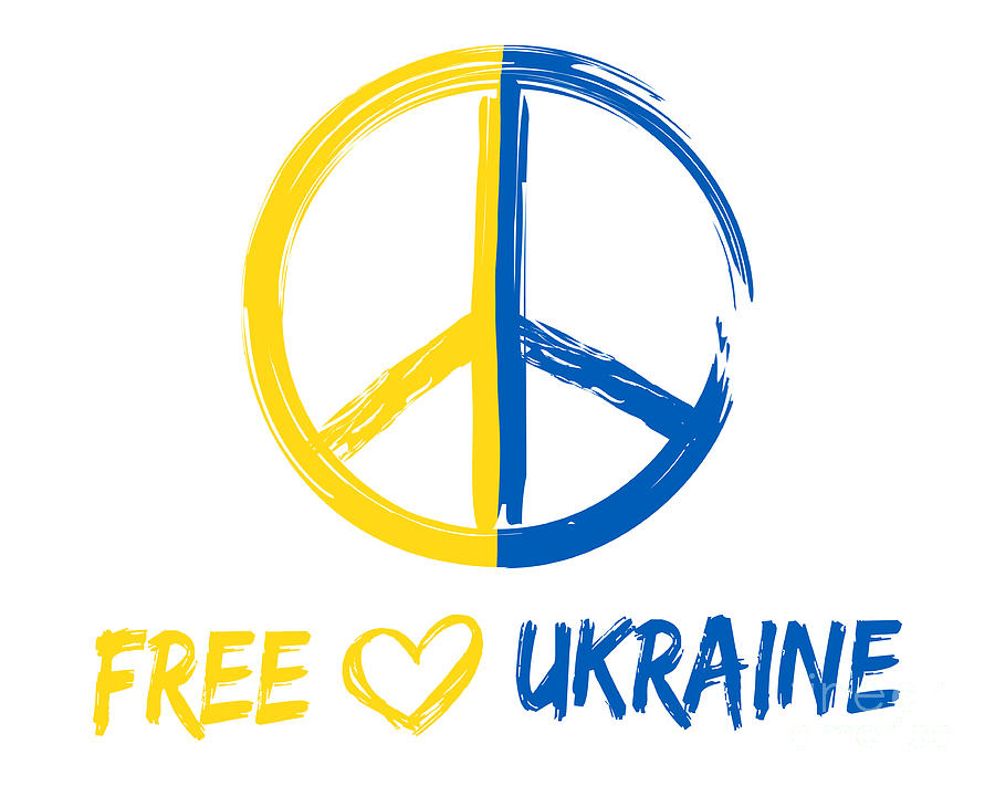 Free Ukraine Digital Art by Arkitekta Art - Fine Art America